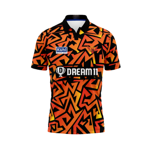 Sunrisers Hyderabad (SRH IPL) Customizable Jersey!